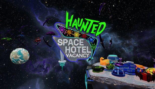 Haunted Space Hotel: Vacancy — Steam capsule art